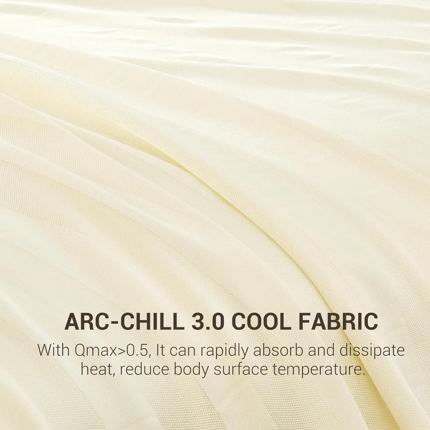Elegear Revolutionary Cooling Blanket, Absorbs Heat to Keep Body Cool for Night Sweats, Double Sided Arc-Chill3.0 Cooling Fiber Q-Max>0.5, Lightweight Summer Cold Blankets for Sleeping 90" x 108"