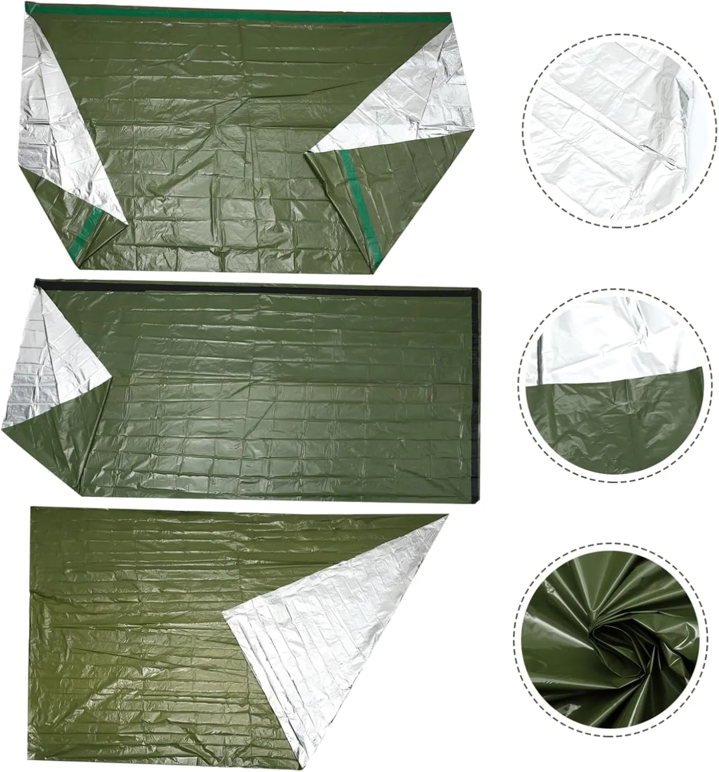 Emergency Tent Set Outdoor Tents Survival Sleeping Sack Blanket Tent Portable Tent Survival Tent Camping