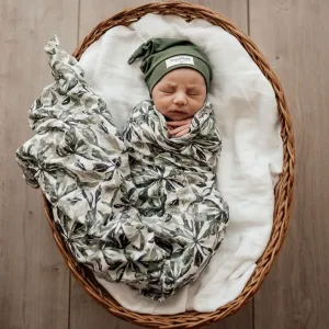 Evergreen Muslin Wrap