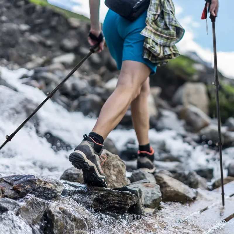 External Locking Aluminum Trekking Pole for Hiking