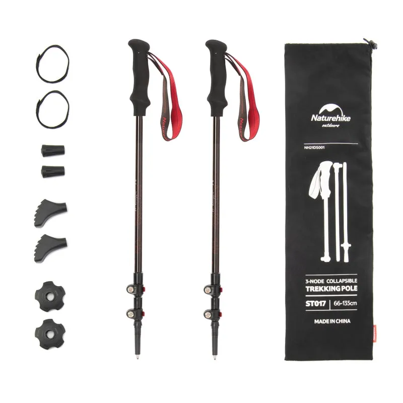 External Locking Aluminum Trekking Pole for Hiking