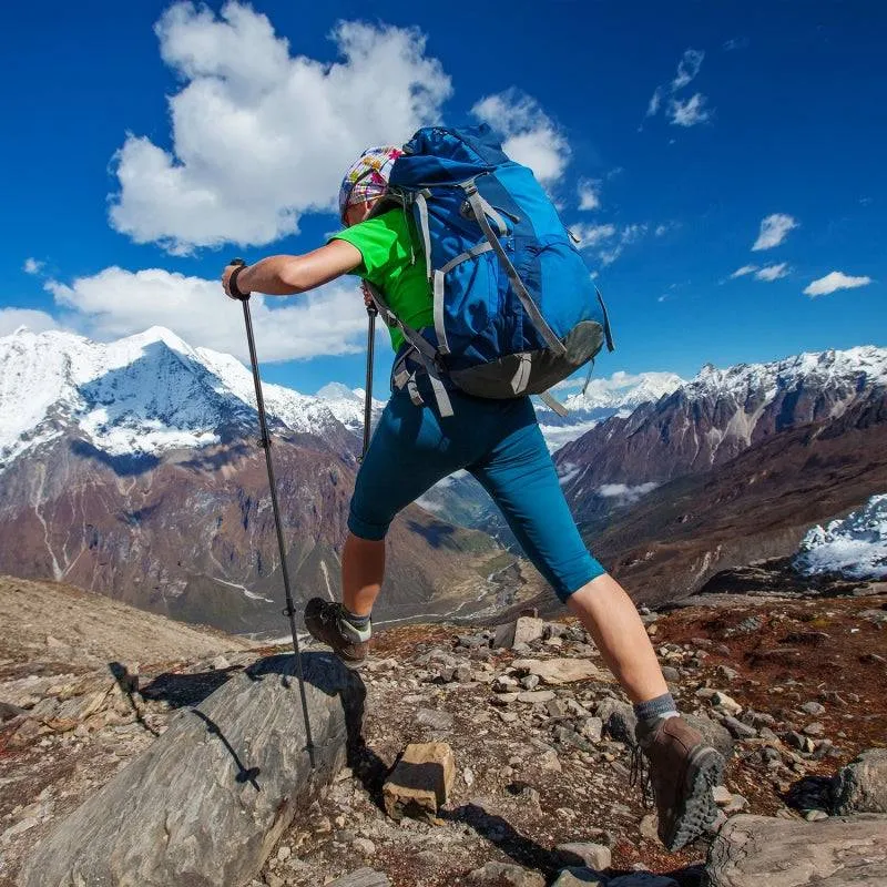 External Locking Aluminum Trekking Pole for Hiking