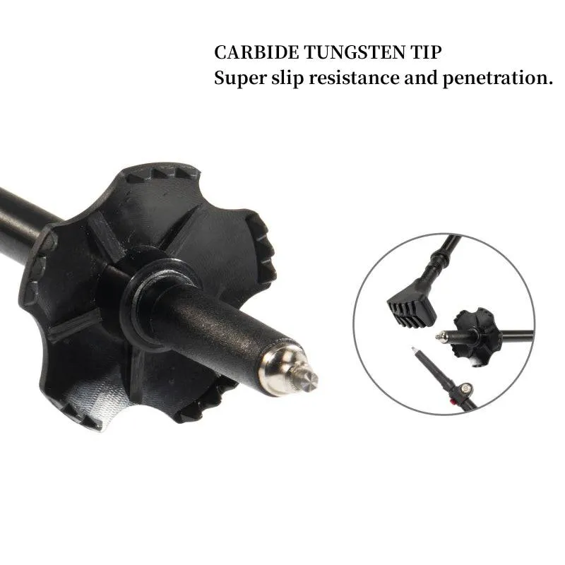 External Locking Aluminum Trekking Pole for Hiking