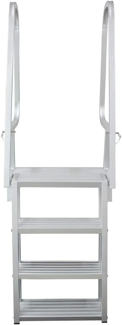 Extreme Max 3005.4116 Deluxe Flip-Up Dock Ladder - 4-Step