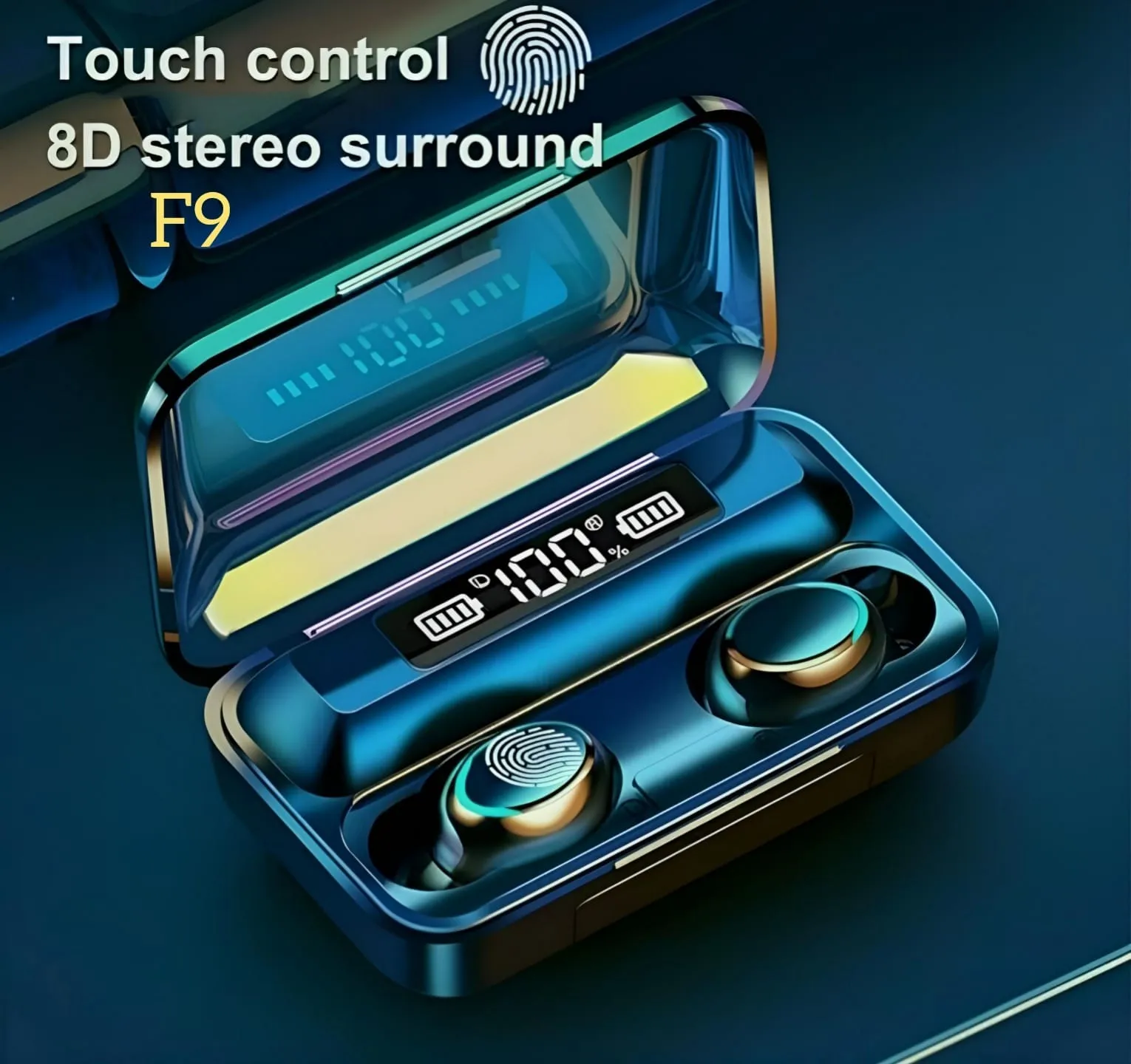 F9 True Wireless Earbuds with Power Bank