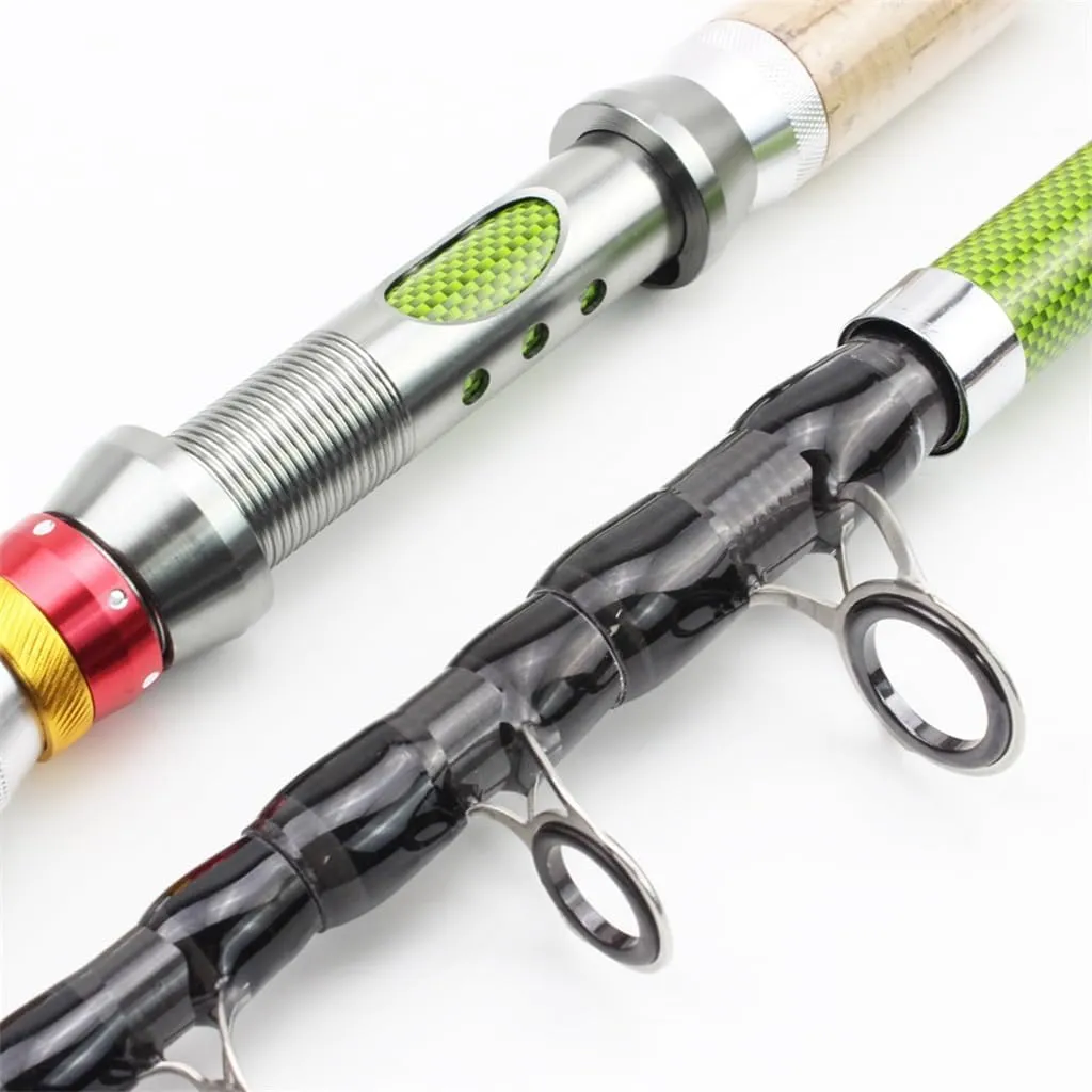 Far Projection Telescopic Road Subrod Long Wooden Stem Sea Rod Rock Fishing Rod Carbon Carp Bass Rod