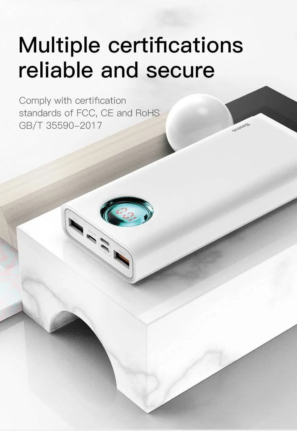 Fast Charging Power Bank(20000mAh )