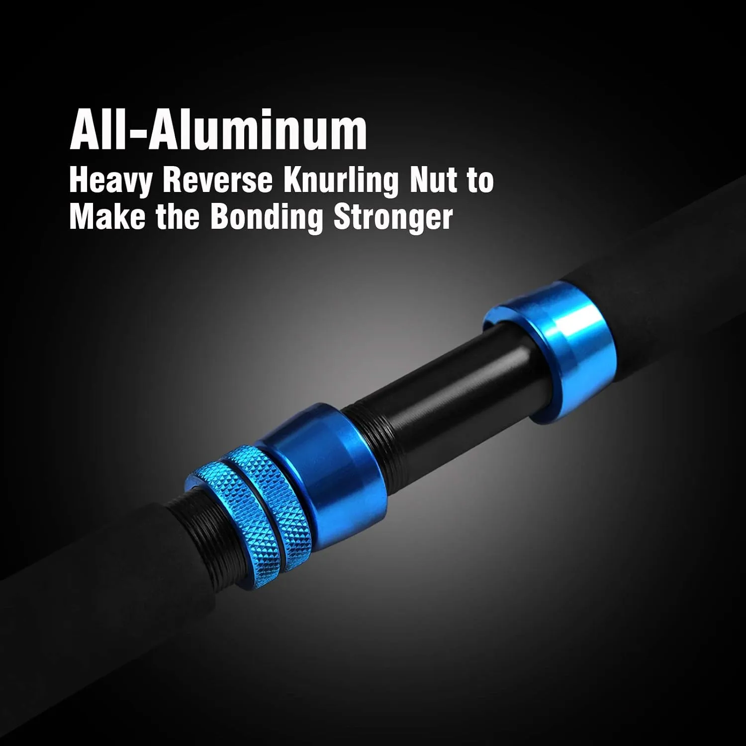 Fiblink 1-Piece Saltwater Offshore Trolling Rod Conventional Boat Rod Carbon Fishing Pole(6 Feet, 30-50 lb/50-80 lb/80-120 lb)