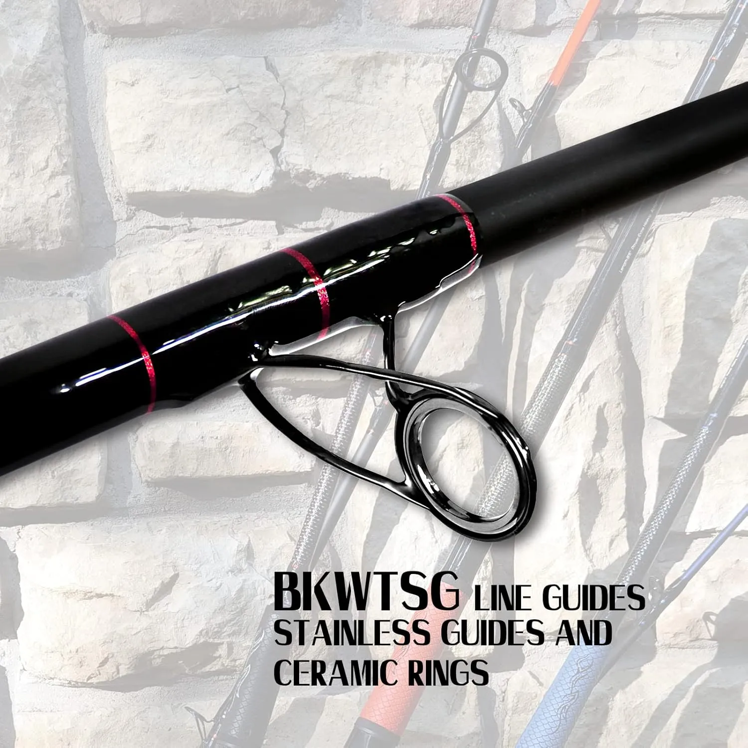 Fiblink Inshore Fishing Rod 1 Piece/2 Piece Saltwater Spinning Rod Portable Travel Spin Sea Bass Rod Carbon Fiber Fishing Pole 6'/7'/8'6"