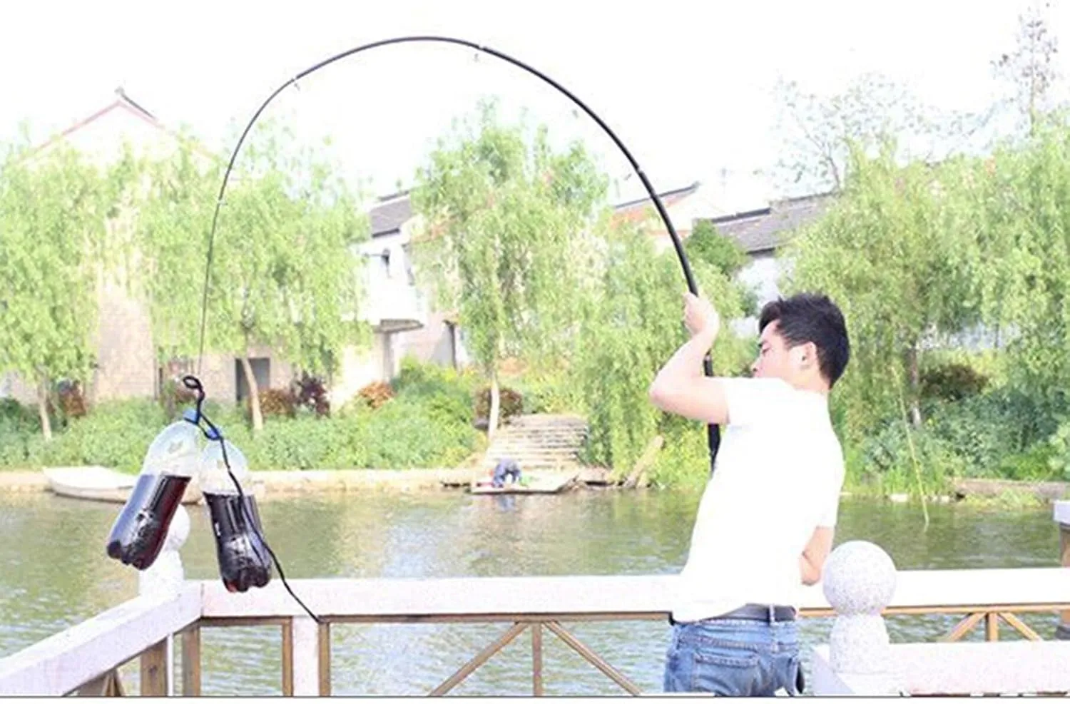 Fishing Pole Fishing Rod and Reel Combos Carbon Fiber Telescopic Fishing Pole with Reel Combo Kit for Beginners Fishing Rods