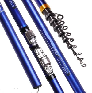 Fishing Rod Carbon Fiber 3.6M 4.5M 5.4M 6.30M Spinning Fishing Rod Power Telescopic Rock Fishing Rod Carp Feeder Rod Surf Spinning Rod