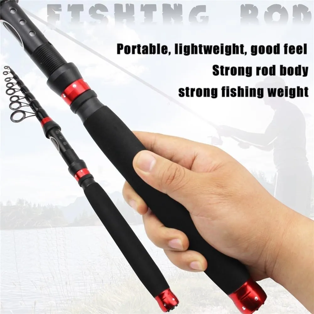 Fishing Rod Fishing Pole Casting Fishing Rod Telescopic Trout Travel Pole Lure Weight 10-50g Lure Rod Pesca Fishing Gear