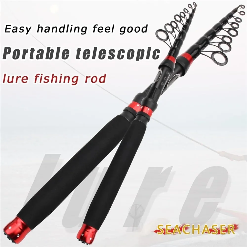 Fishing Rod Fishing Pole Casting Fishing Rod Telescopic Trout Travel Pole Lure Weight 10-50g Lure Rod Pesca Fishing Gear