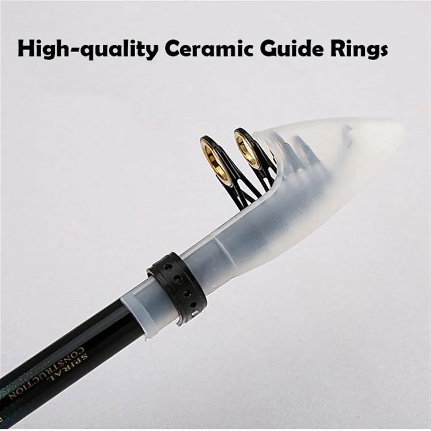 Fishing Rod Fishing Poles Telescopic Fishing Rod 2.1M -3.6M Spinning Carp Fishing Rod Feeder Hard Carbon Carbon Fiber Telescopic Fishing Rod Fishing Pole Kit(Black,3.6 m)