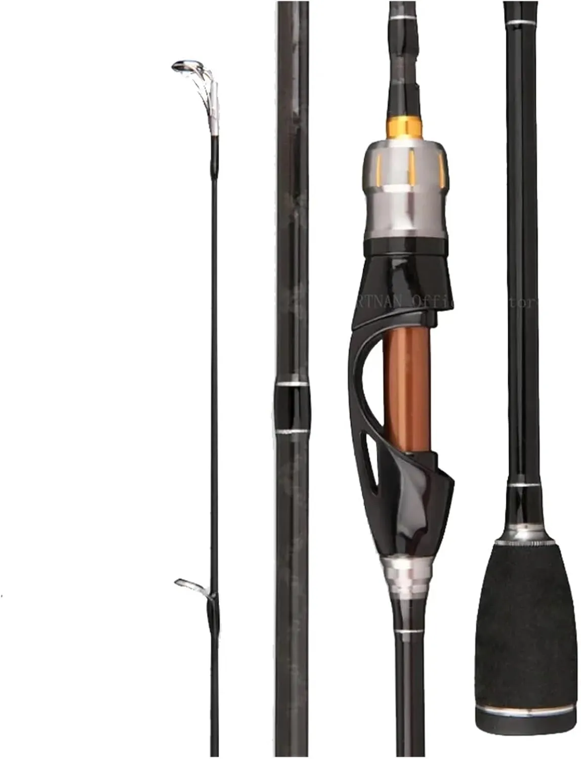 Fishing Rod Spinning Rod Carbon Fiber Ultralight Fishing Pole Bait WT 1-10g Line WT 3-8LB for Stream River Fast Trout Fishing Rods