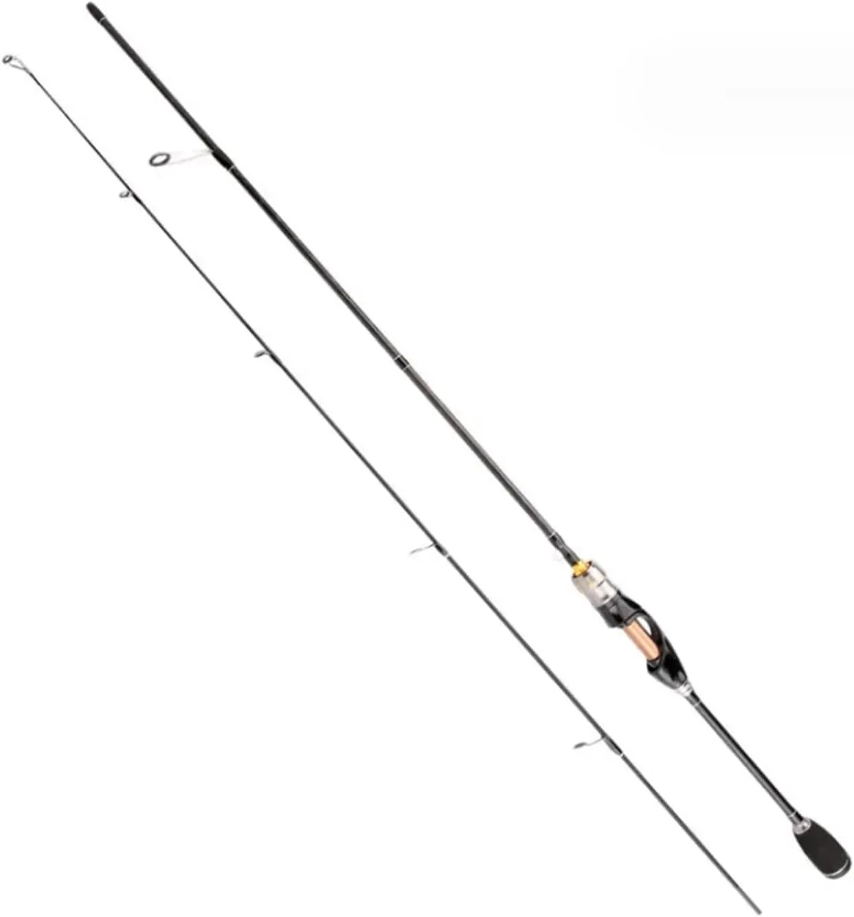 Fishing Rod Spinning Rod Carbon Fiber Ultralight Fishing Pole Bait WT 1-10g Line WT 3-8LB for Stream River Fast Trout Fishing Rods
