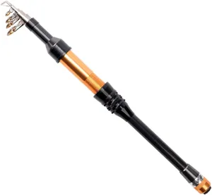 Fishing Rod Telescopic Fishing Pole Portable Mini Sea Fishing Throwing Rod Spinning Fishing Pole, Metal Reel Seat, Travel Fishing Pole for Bass Trout Fishing (Size : 1.2m)