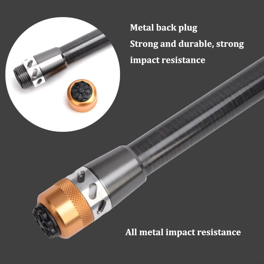 Fishing Rod Telescopic Fishing Pole Portable Mini Sea Fishing Throwing Rod Spinning Fishing Pole, Metal Reel Seat, Travel Fishing Pole for Bass Trout Fishing (Size : 1.2m)