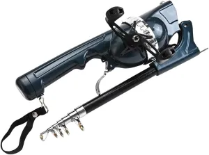 Fishing Rod, Telescopic Fishing Rod with Reel Carbon Fiber, Portable for Outdoor Fishing, Gifts for Men Fishing Gear