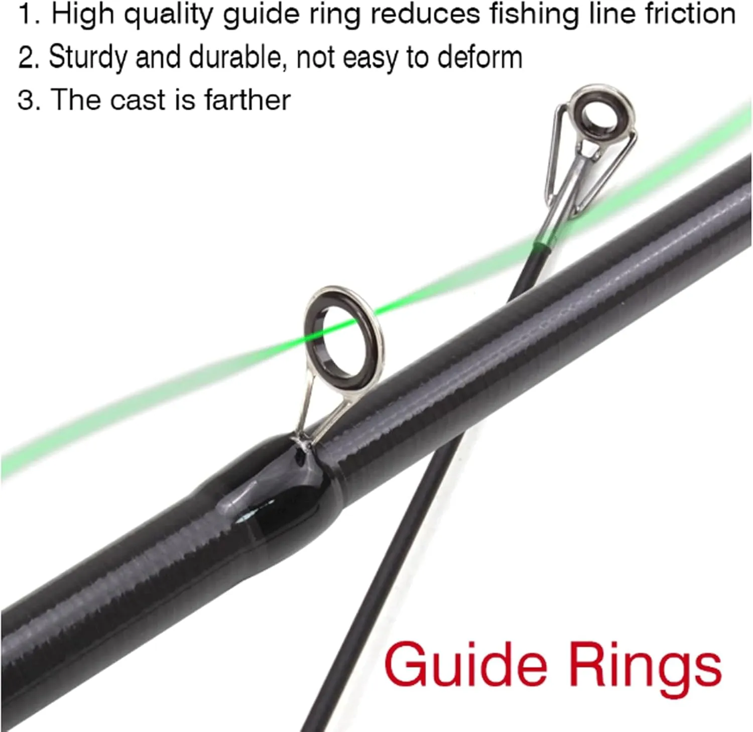 Fishing Rods Carbon Fiber Spinning Rod 1.8M 2.1 M 2.4M 2.7M 3.0M 3.6M Fishing Rod Max Pull 3.5KG Portable Telescopic Fishing Rod Fishing Accessories