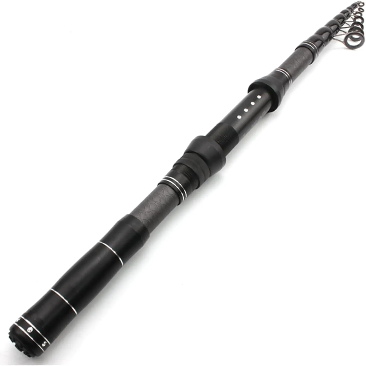 Fishing Rods Multifunction Spinning Rod 1.8M-3.0M Telescopic Fishing Tackle Ultrashort Travel Fishing Rod Carbon Fishing Fish Pole Fishing Accessories