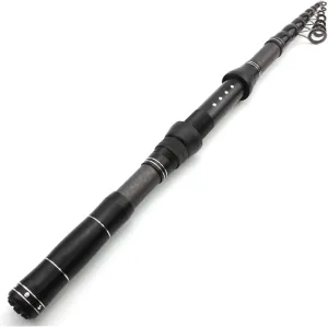 Fishing Rods Multifunction Spinning Rod 1.8M-3.0M Telescopic Fishing Tackle Ultrashort Travel Fishing Rod Carbon Fishing Fish Pole Fishing Accessories