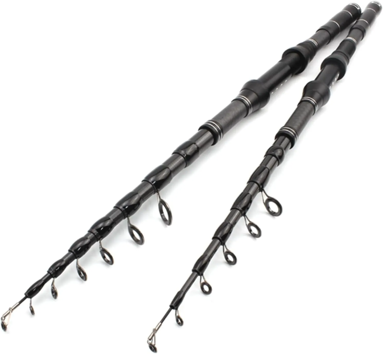 Fishing Rods Multifunction Spinning Rod 1.8M-3.0M Telescopic Fishing Tackle Ultrashort Travel Fishing Rod Carbon Fishing Fish Pole Fishing Accessories