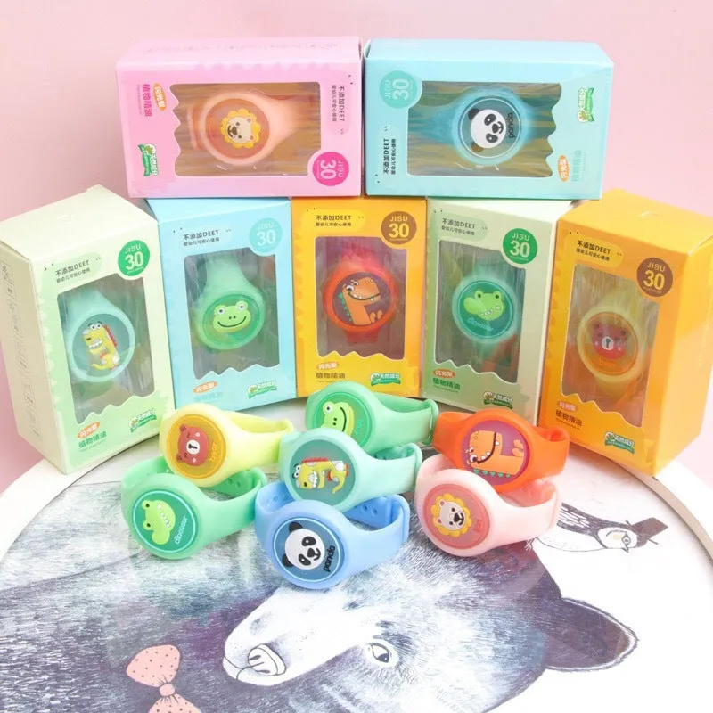 Flash Mosquito Repellent Children's Watch Style Random