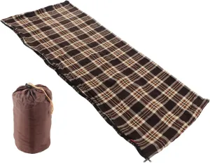 Fleece Camping Sleeping Bag Warm Skin Friendly Portable for Outdoor Hiking Climbing