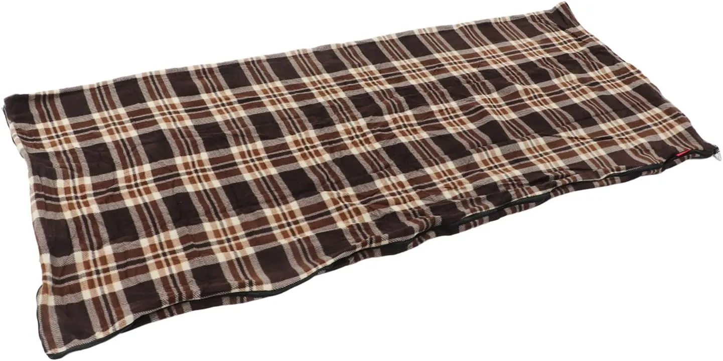 Fleece Camping Sleeping Bag Warm Skin Friendly Portable for Outdoor Hiking Climbing