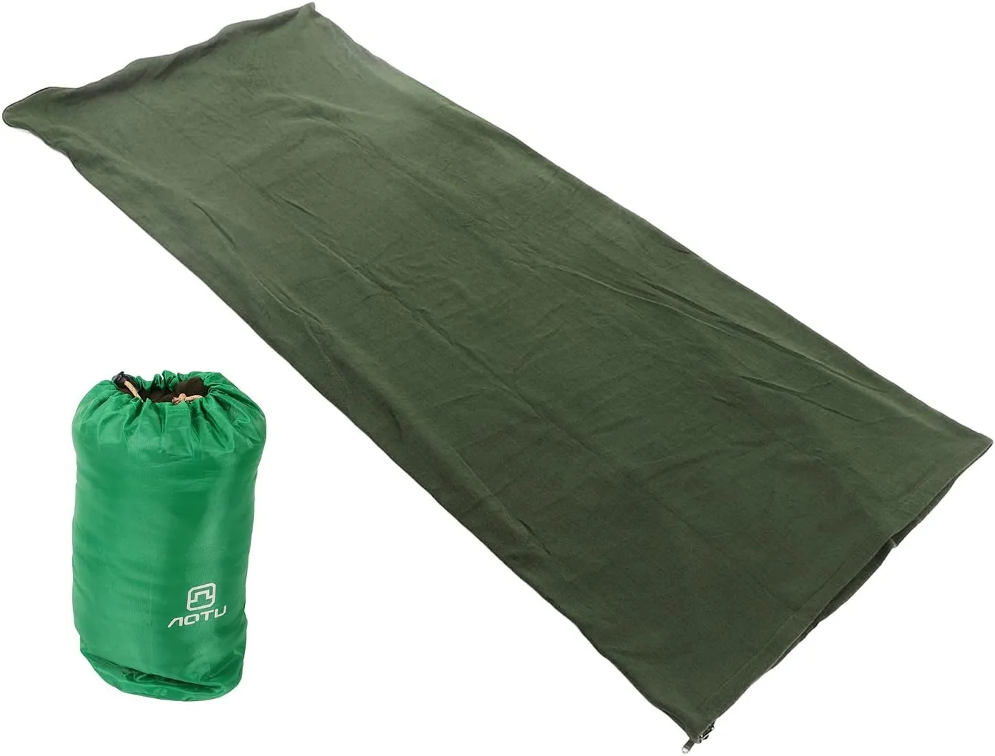 Fleece Lined Sleeping Bag for Adults,Portable Travel Warm and Cold Weather Sleeping Bag Water Proof, Comfort with Compression Sack for Business Trip, Travel, Outdoor Camping