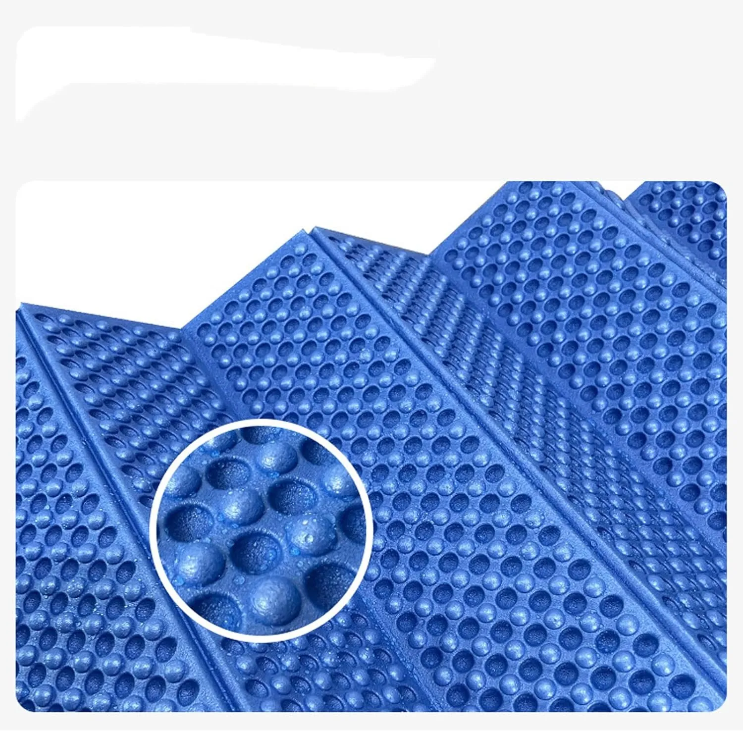 Foam Sleeping Mats for Camping Outdoor Aluminum Film Ultralight Soft Moisture-Proof Mat Sleeping Pad Foldable Sleeping Bed for Camping Tent Mat(Yellow)