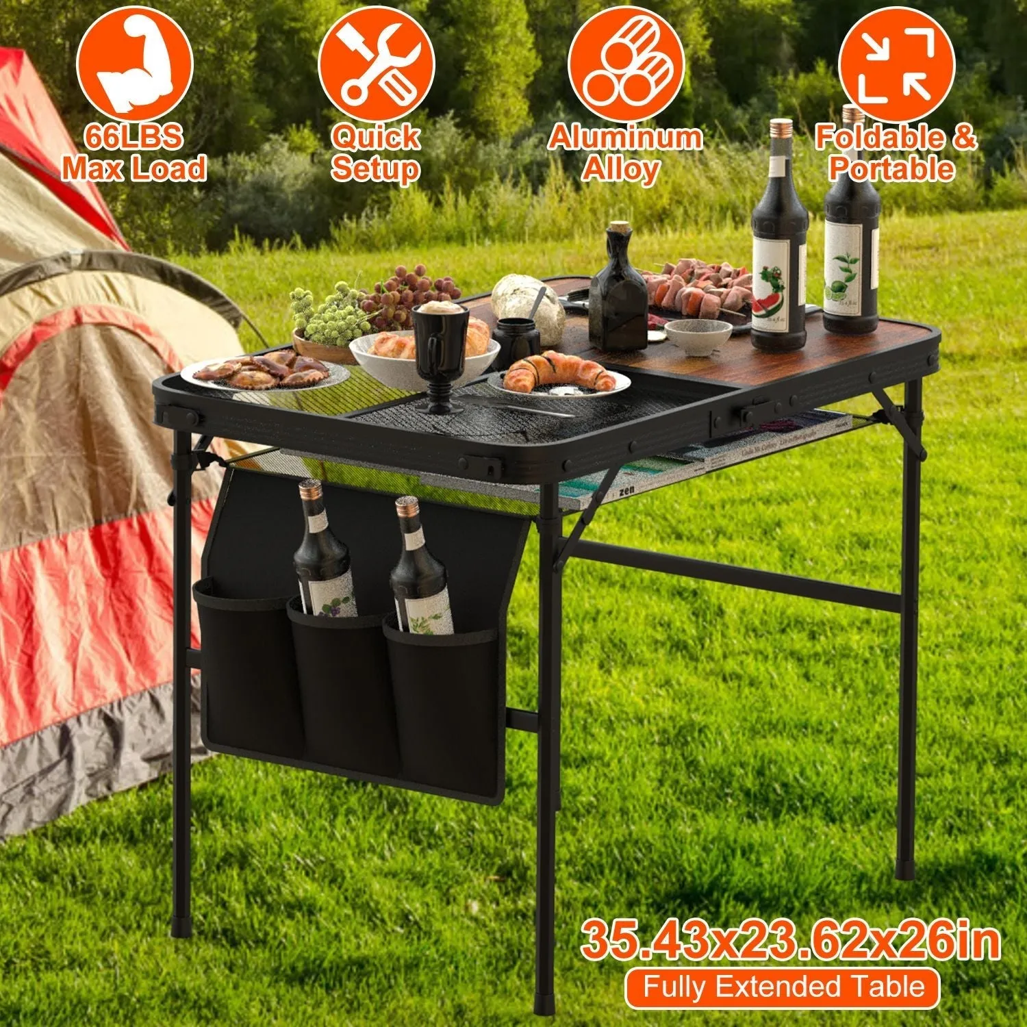 Foldable Camping Picnic Table