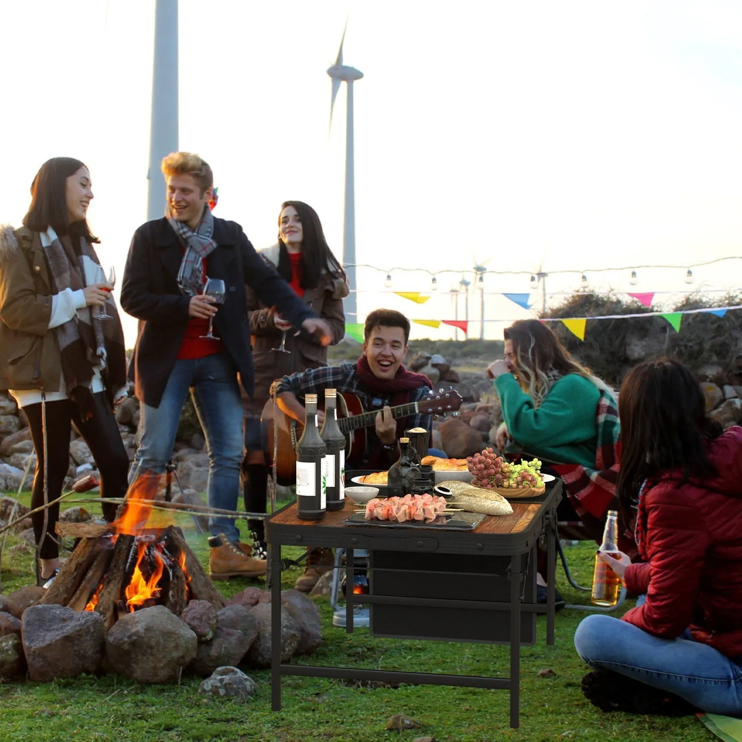 Foldable Camping Picnic Table