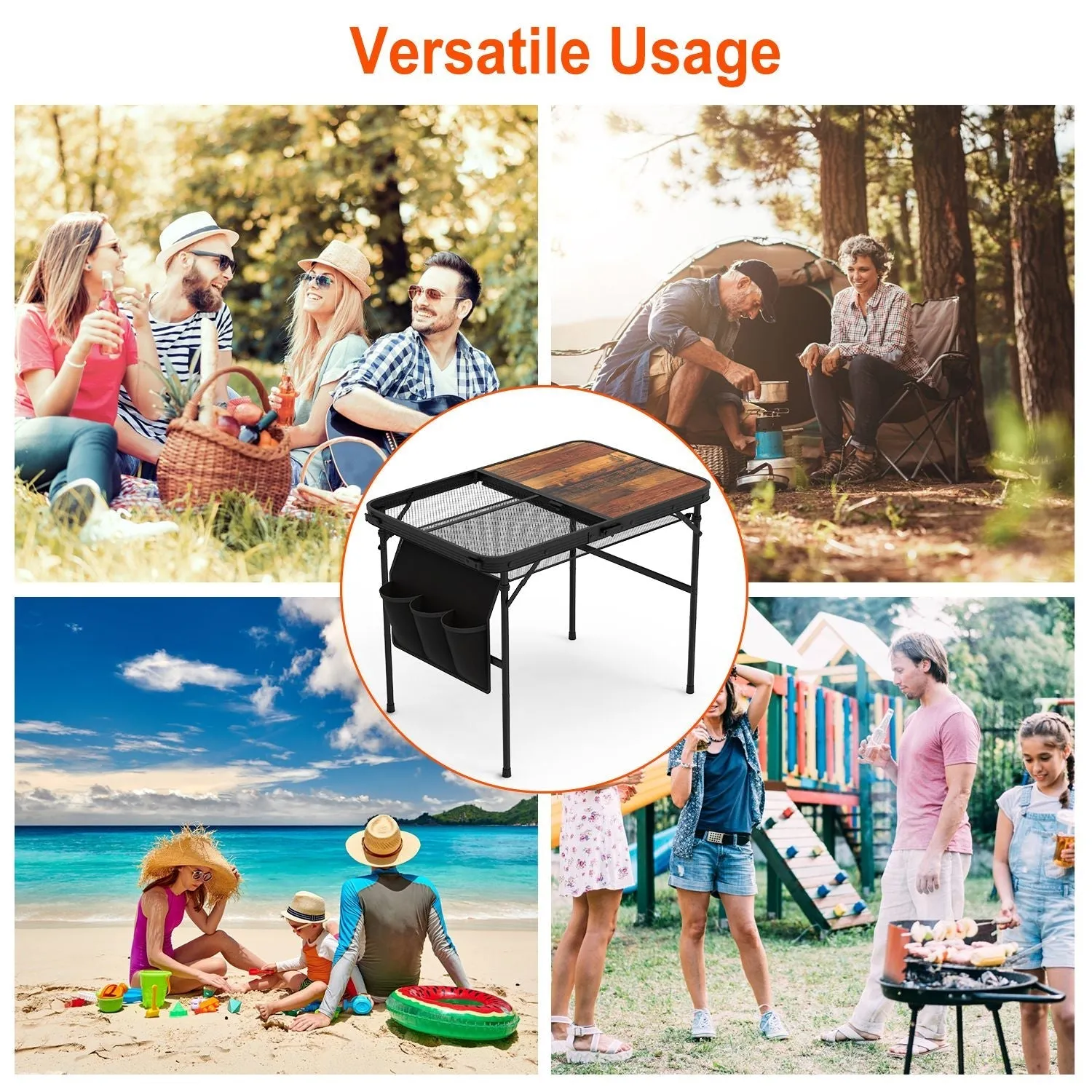 Foldable Camping Picnic Table