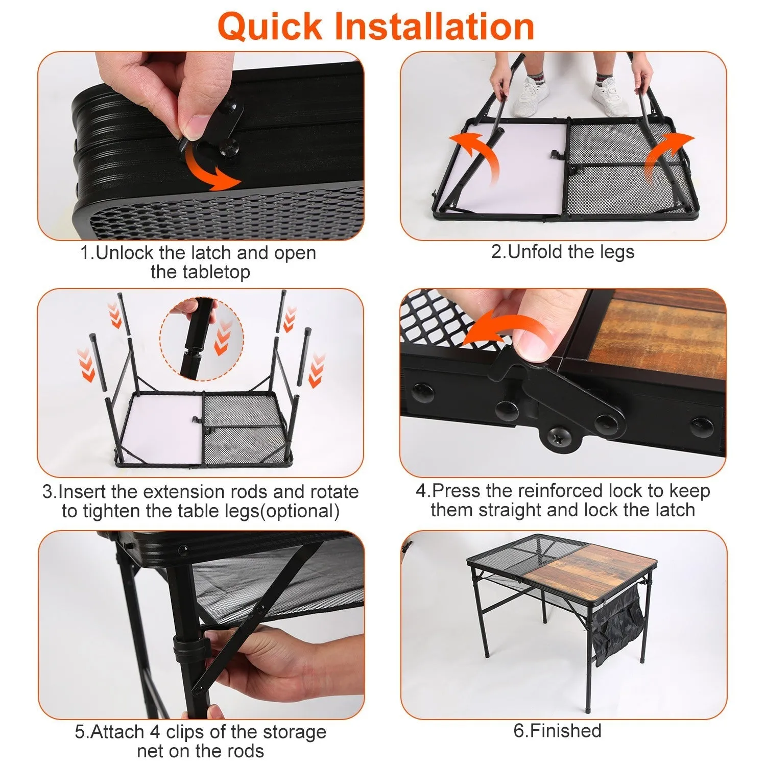 Foldable Camping Picnic Table