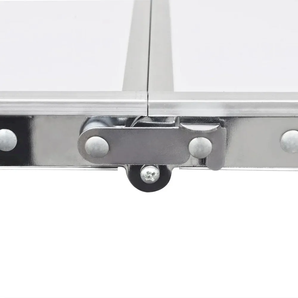 Foldable Camping Table Height Adjustable Aluminum 47.2''x23.6'' - vidaXL
