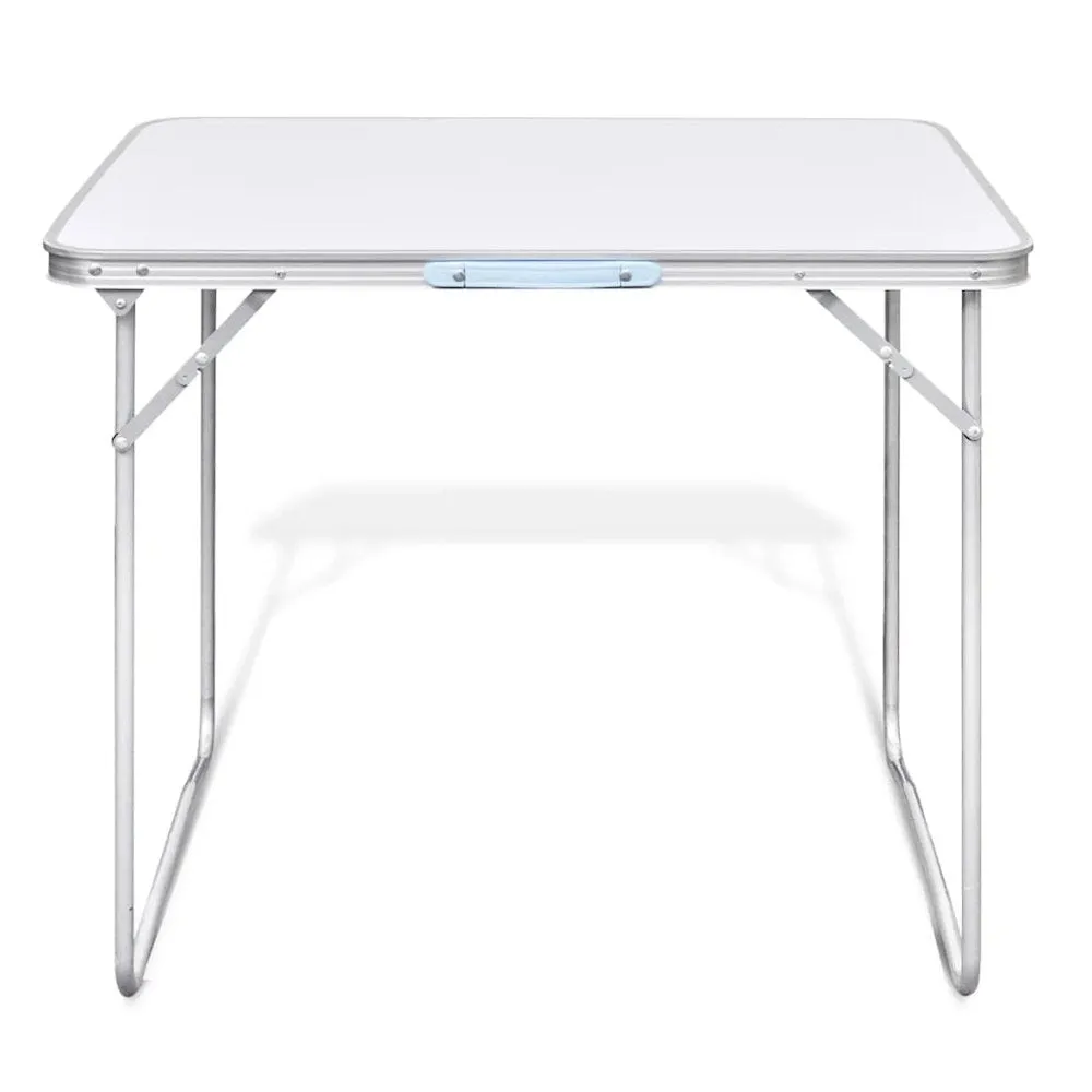 Foldable Camping Table with Metal Frame 31.5''x23.6'' - vidaXL