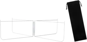 Foldable Cooler Stand Suitcase Rack Sturdy with Storage Bag Folding Ice Box Holder Foldable Stand Rack for Cooking Household
