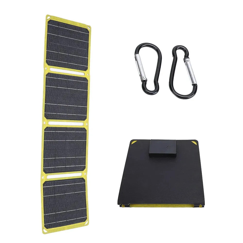 Foldable Solar Phone Charger Power Bank 30W 40W