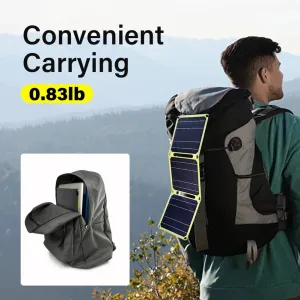 Foldable Solar Phone Charger Power Bank 30W 40W
