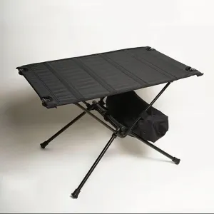 Folding Camping Table, Aluminum Portable Camp Table with Carry Bag - Compact Camping Table Support Foldable Small Table for Outdoor Camping Picnic(B)