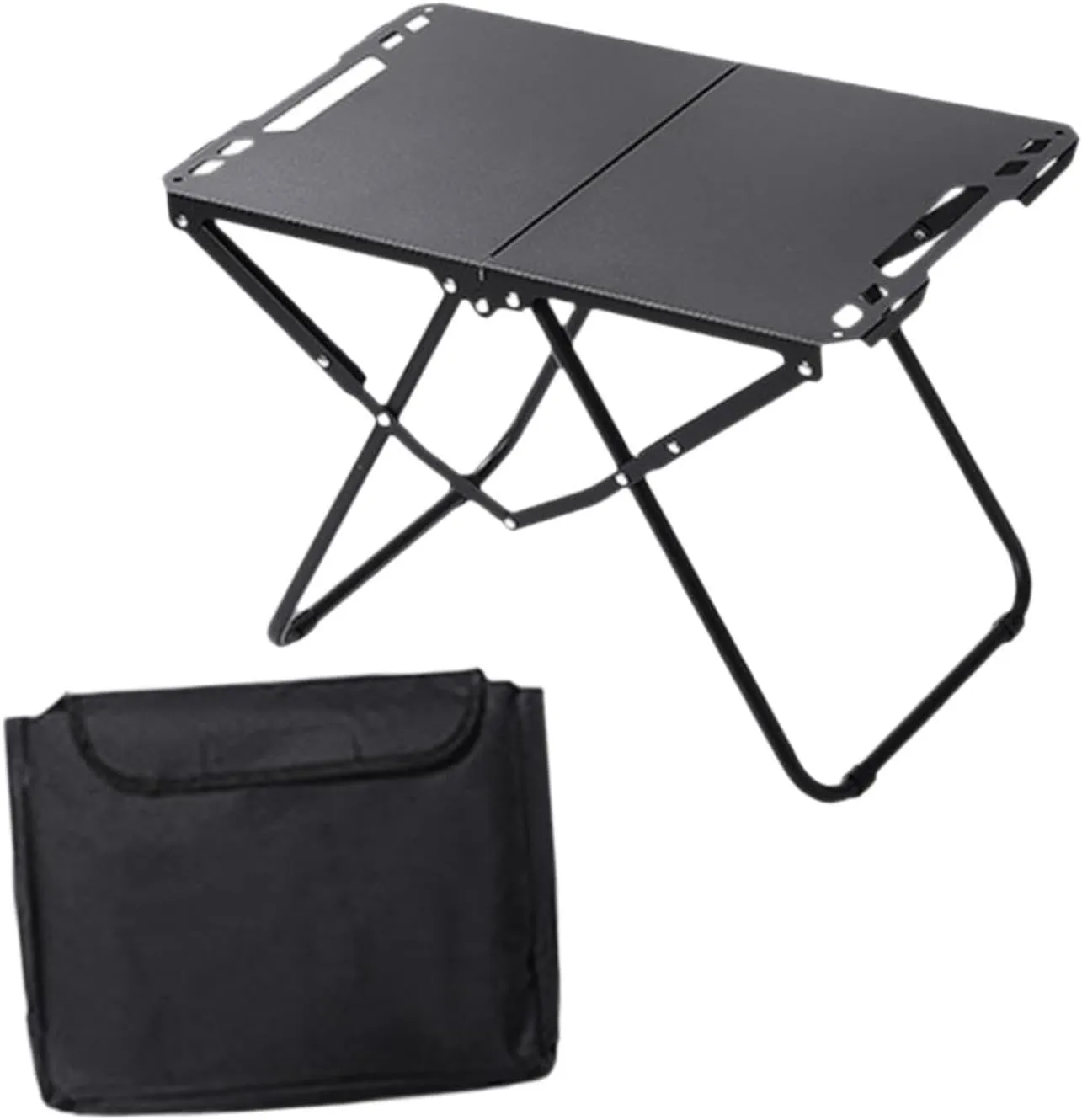Folding Camping Table Foldable Table, Multipurpose Portable Folding Table Outdoor Table for Camping, Patio Barbecue Outdoor