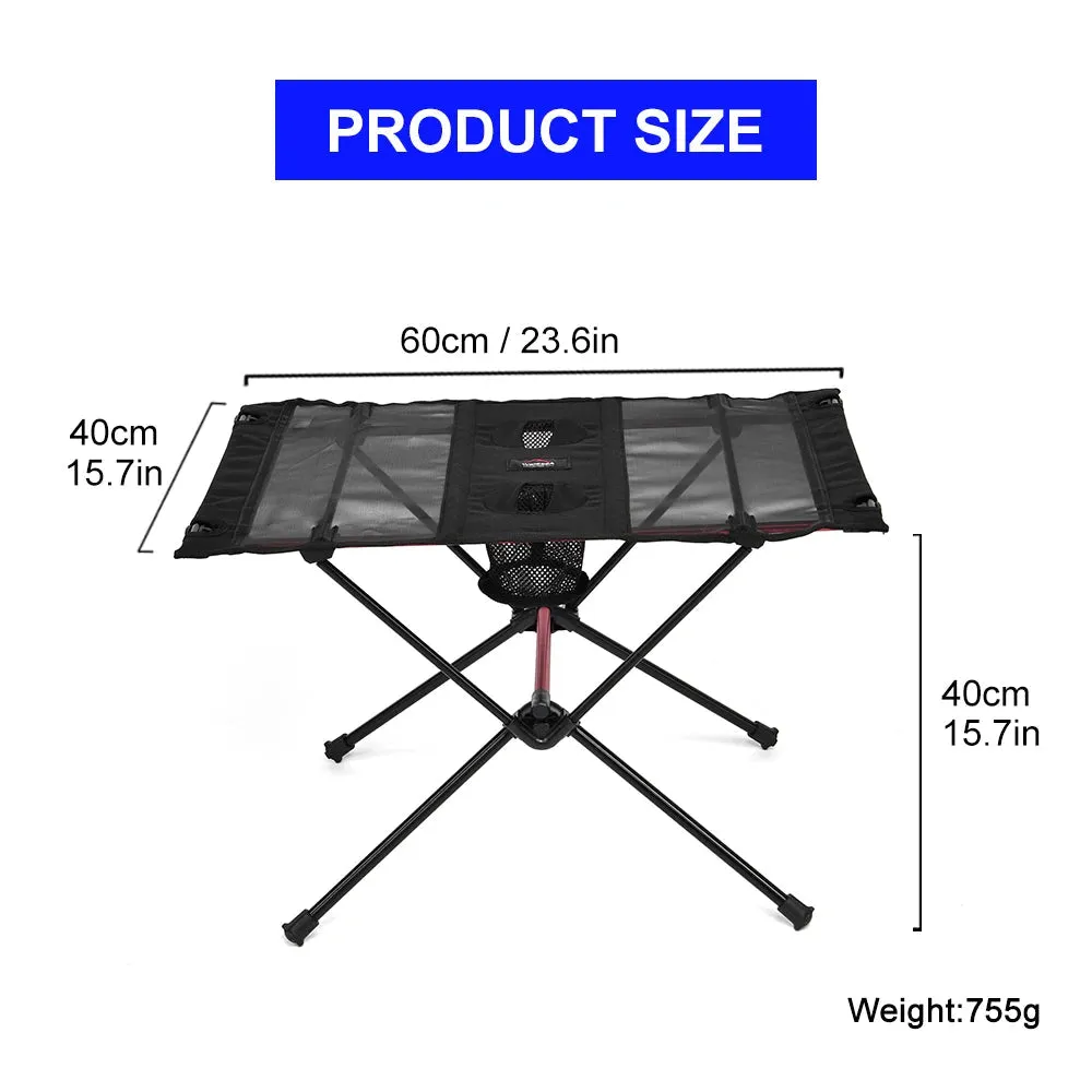 Folding Camping Table – Portable and Compact for Picnics, Travel, Fishing, and Outdoor Adventures