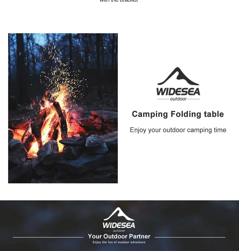 Folding Camping Table – Portable and Compact for Picnics, Travel, Fishing, and Outdoor Adventures