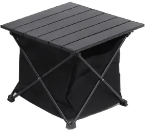 Folding Camping Table Portable Camping Table Aluminum Table Lightweight Roll Up Table with Carry Bag Beach Table for Outdoor, Camping, Picnic, BBQ, Travel and Fishing