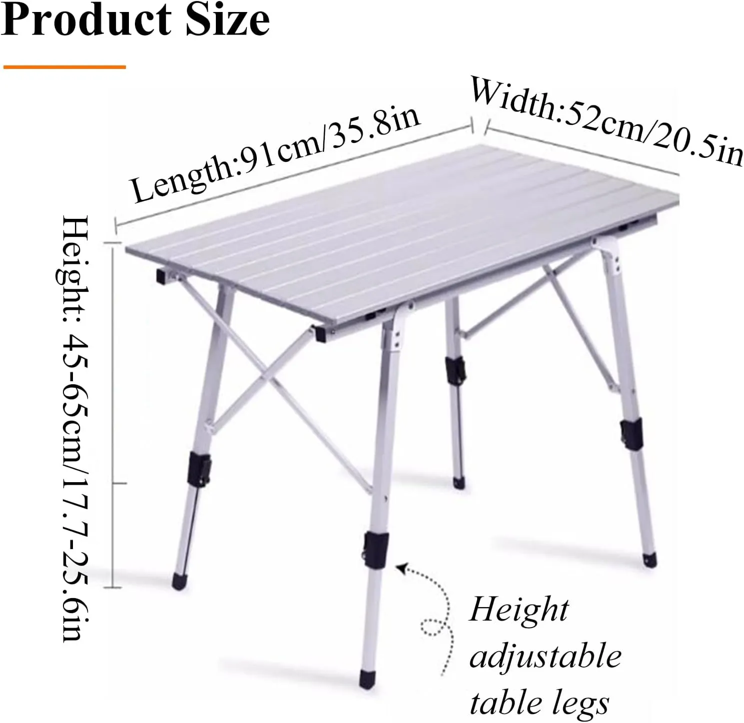 Folding Camping Table Portable Field Picnic Table Aluminum Camping Table Roll Up Desktop Compact e for Camping Hiking