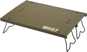 Folding Camping Table - Portable Picnic Table | Lightweight Small, Aluminum Alloy Foldable Camp, Stable Dining Convenience Furniture Outdoor Use for Backpacking, Beach, Backyard, Fishing