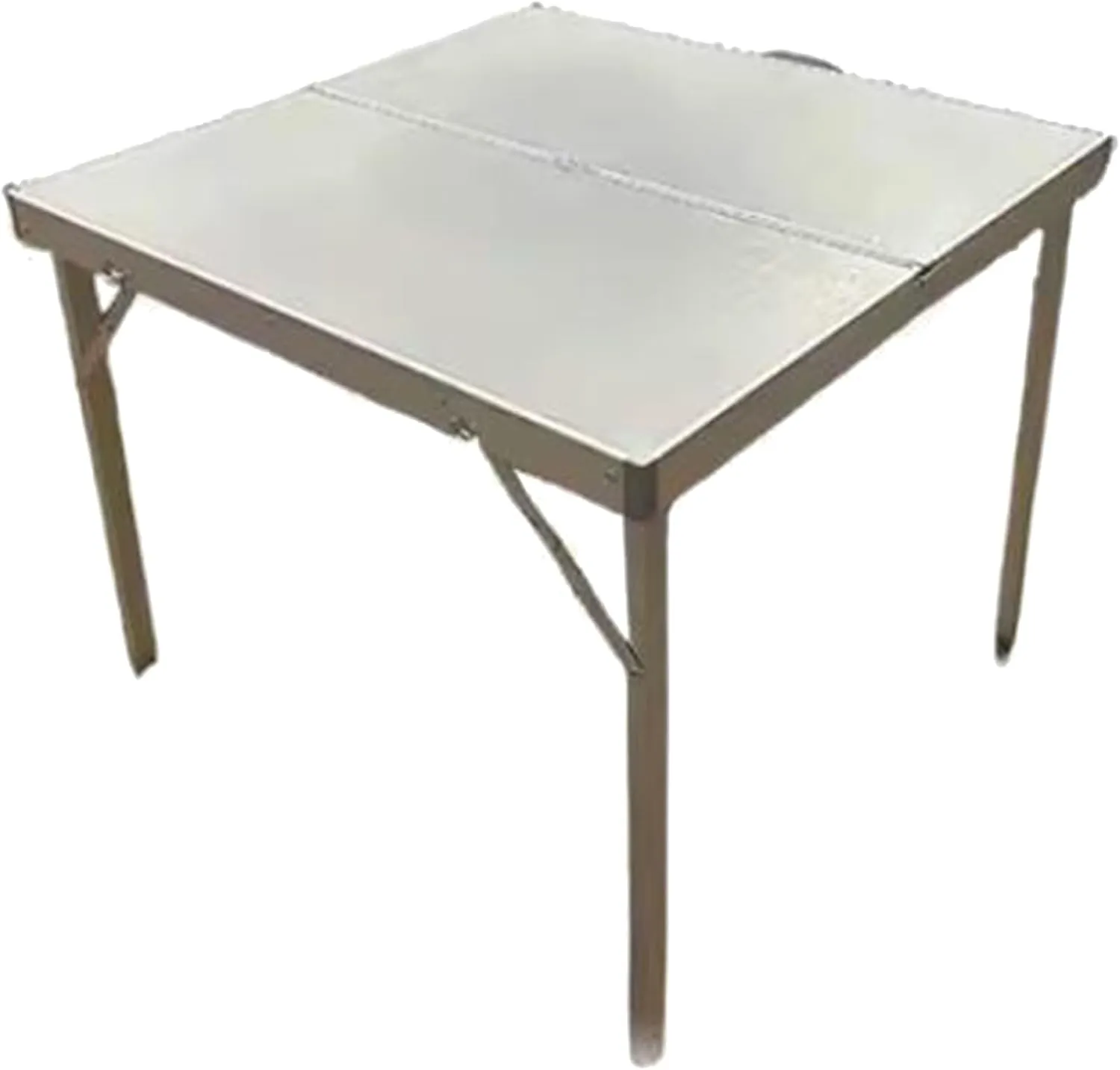 Folding Camping Table Square-shaped Picnic Table Aluminum Alloy Camping Table Roll Up Desktop with Storage Bag for Outdoor