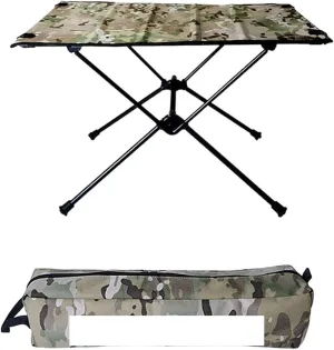 Folding Dining Table Aluminum Alloy Outdoor Furniture Dinner Desk for Family Party BBQ Picnic Portable Foldable Camping Table (Color : A)